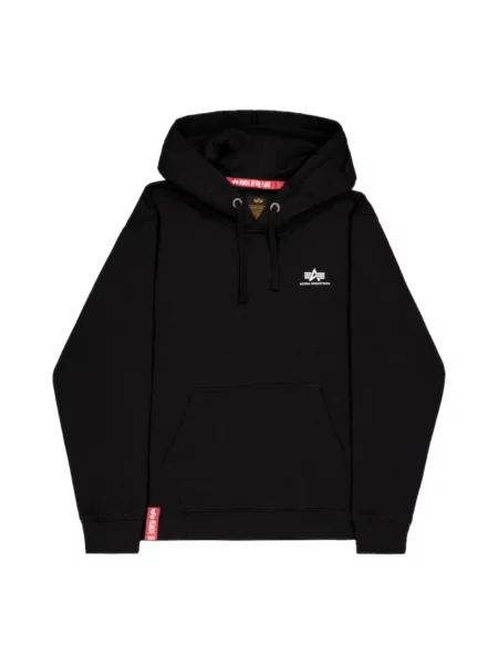 Bluza Alpha Industries z logo czarna