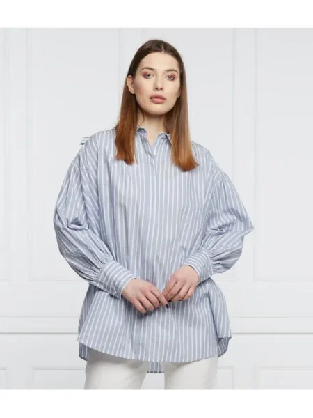 Silvian Heach Cămașă | Oversize fit albastru