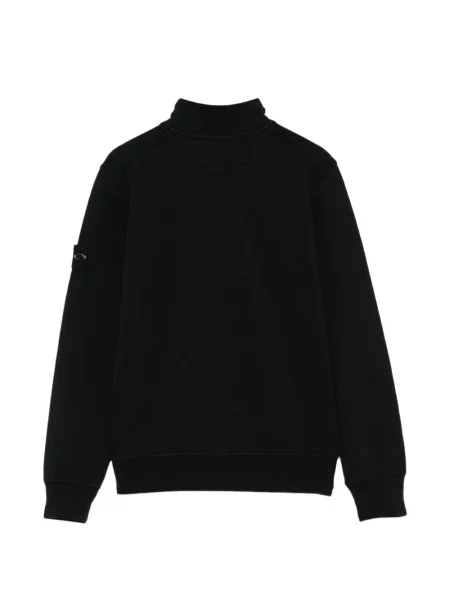 Bluza rozpinana dziecięca Stone Island czarna