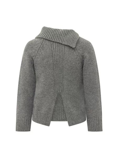 Sweter Victoria Beckham szary