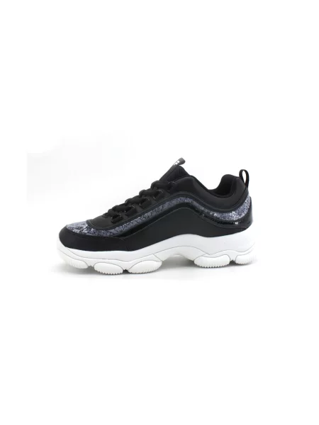 Sneakersy Fila skórzane czarne