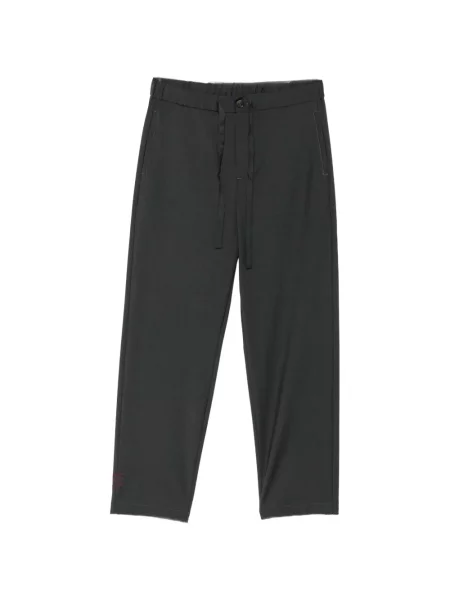 Pantaloni Amaranto cu cordon gri