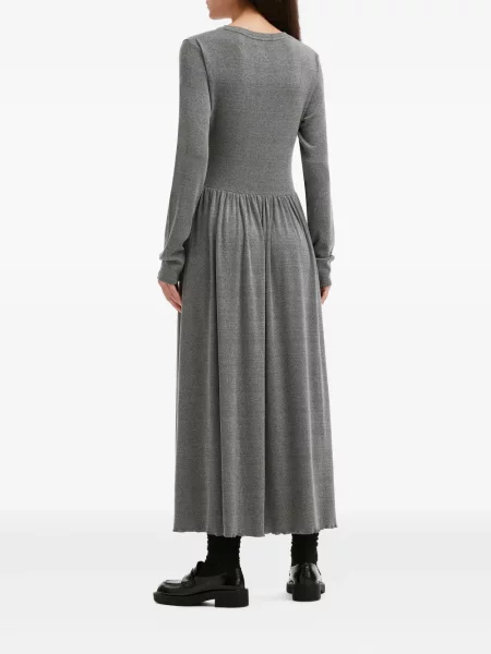 Rochie midi B+ab până la genunchi de costum gri
