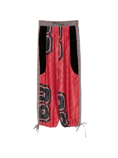 Spodnie Chopova Lowena w kratkę czarne