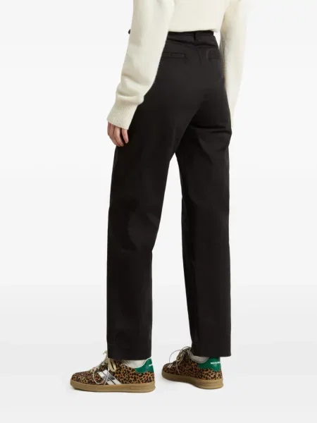 Pantaloni Woolrich din canvas negru
