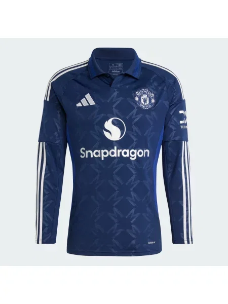 Koszulka Manchester United Long Sleeve Away niebieska