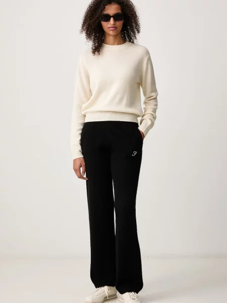 Sporty & Rich S Logo pantaloni de trening cu cașmir pentru femei