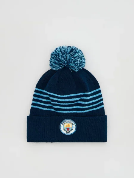 Reserved Čepice Manchester City tmavomodrá