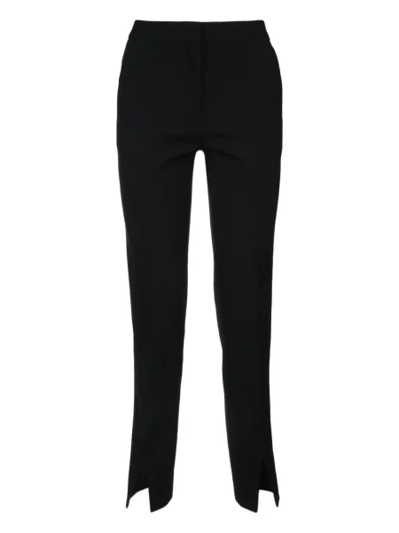 Pantaloni Jil Sander de lână negru