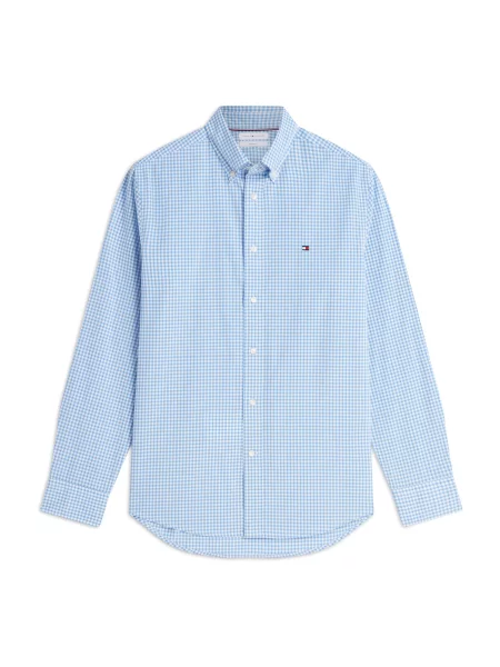 TOMMY HILFIGER Cămașă albastru deschis alb