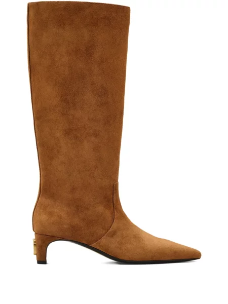 Botine Marc Jacobs din piele de căprioară maro