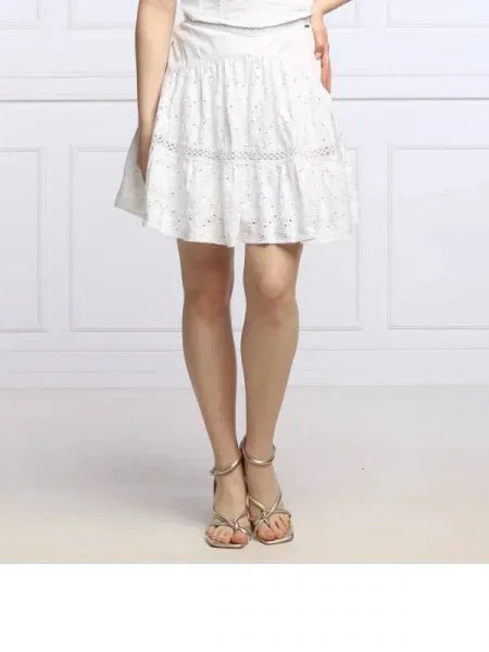 GUESS Fustă SARA alb