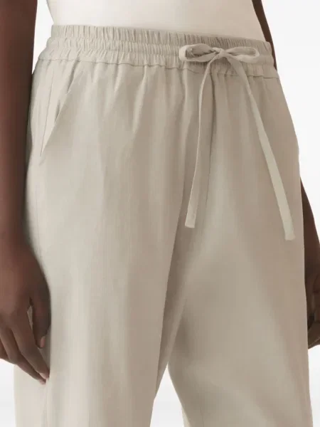 Pantaloni Fabiana Filippi alb