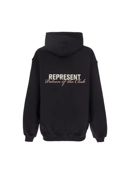 Bluza z kapturem Represent czarna