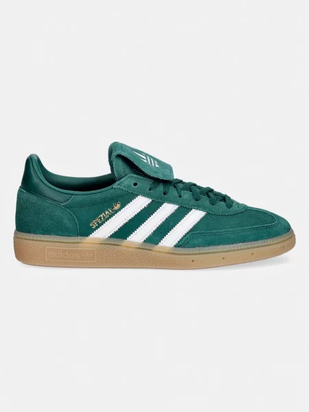 Semišové tenisky adidas Originals HANDBALL SPEZIAL LT W zelená
