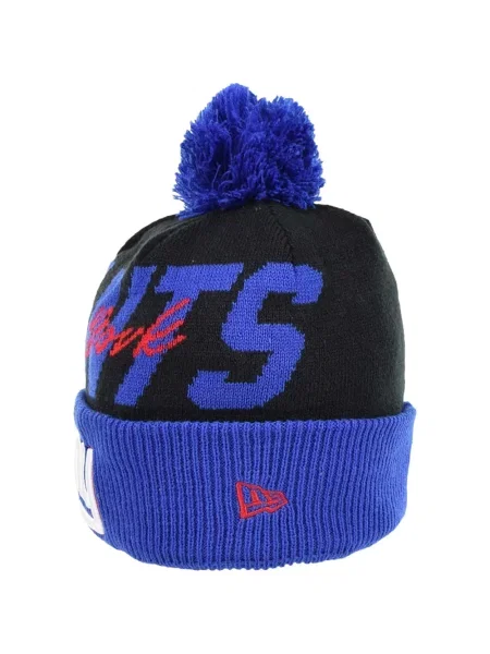 Căciulă New Era Cap cu pompoane negru