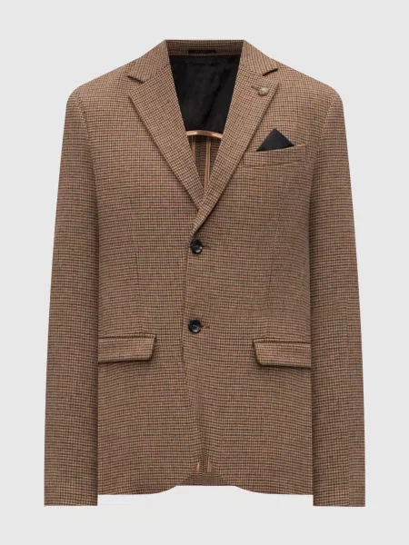 Пиджак Officina 36 коричневый