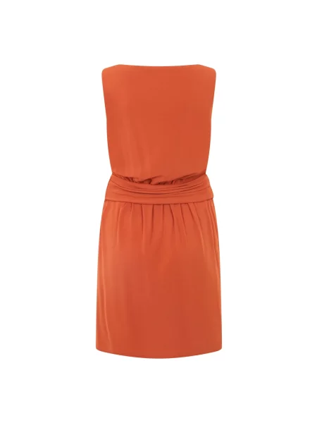 Sukienka Alberta Ferretti pomarańczowa