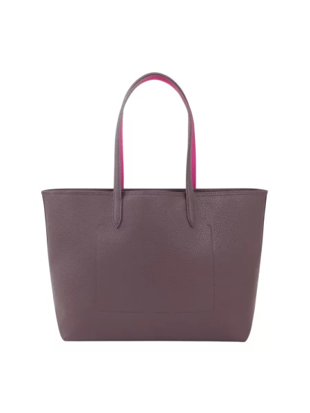 Shopperka Lacoste fioletowa