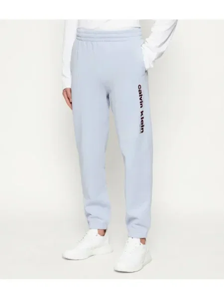 Calvin Klein Pantaloni de trening RETRO albastru