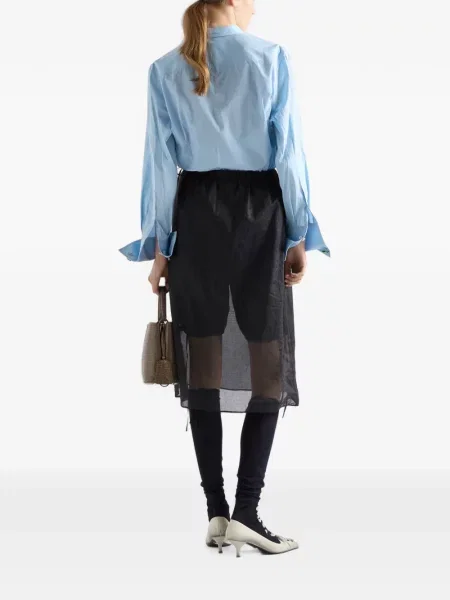 Fustă midi Prada negru