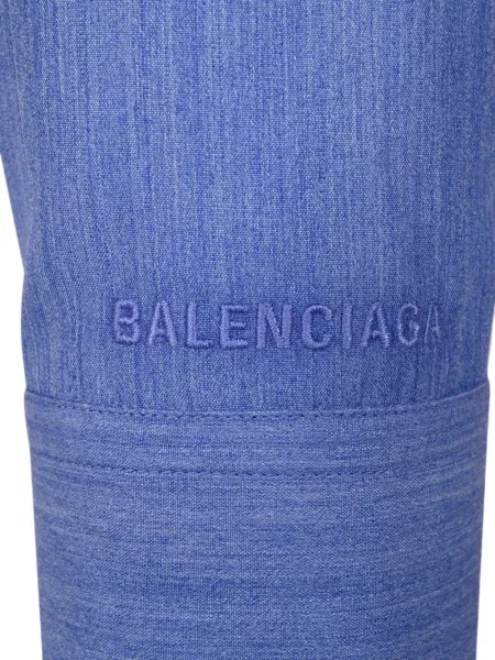 Decupat cămașă Balenciaga albastru