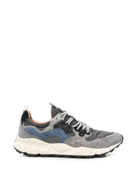 Sneakerși Flower Mountain cu model floral gri
