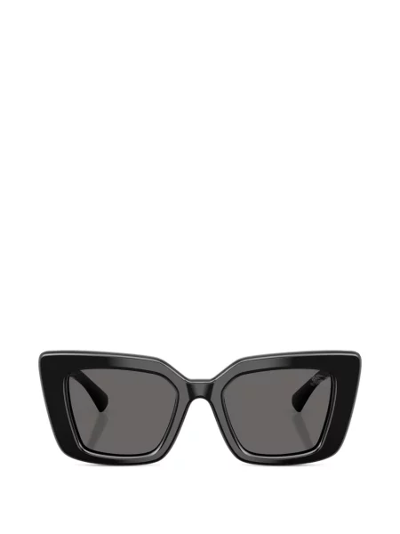 Ochelari de soare Burberry Eyewear cu imprimeu geometric negru