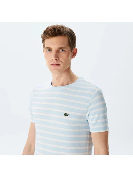 ФУТБОЛКА LACOSTE блакитна