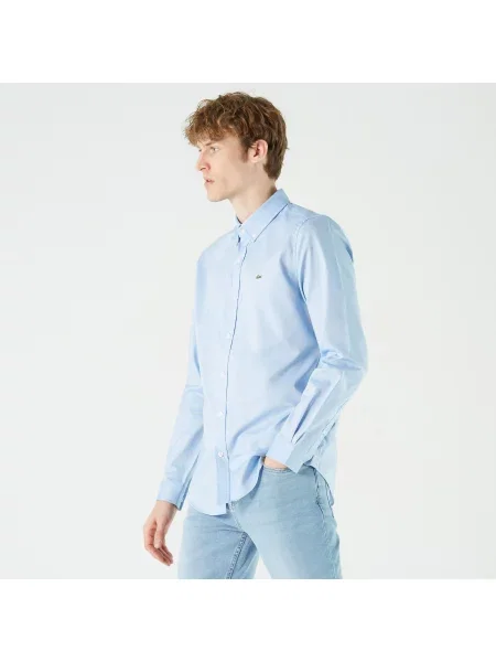 Рубашка Lacoste синяя