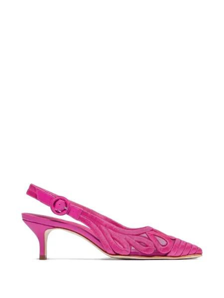 Pantofi cu toc Bernardo slingback roz