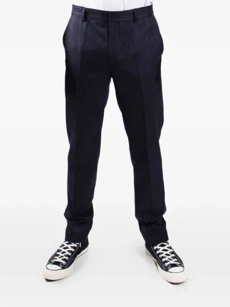 Pantaloni Harmony Paris cu dungi albastru