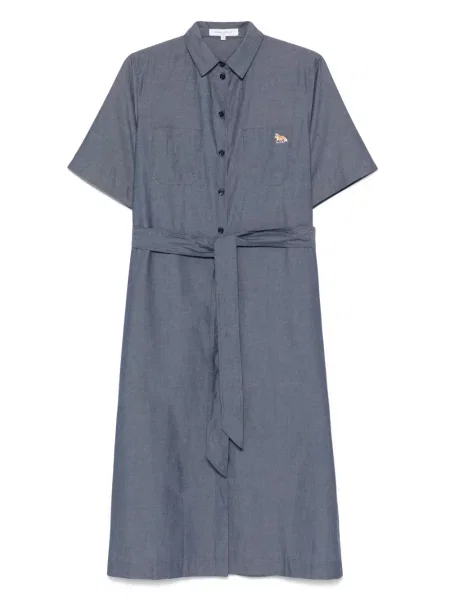 Rochie midi Maison Kitsune până la genunchi de costum albastru