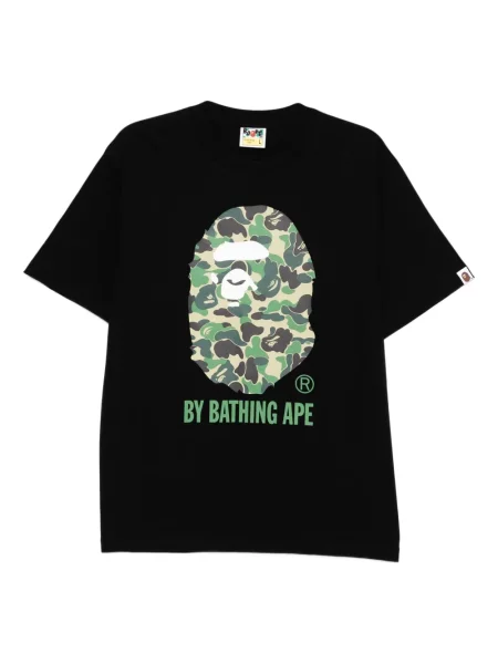 Tricou A Bathing Ape® cu imagine negru
