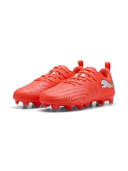 PUMA Młodzieżowe buty piłkarskie FUTURE 9 PLAY FG/AG Buty 29 czerwony