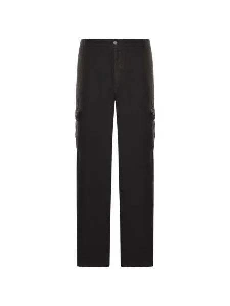 Pantaloni cargo 120% Lino de in negru