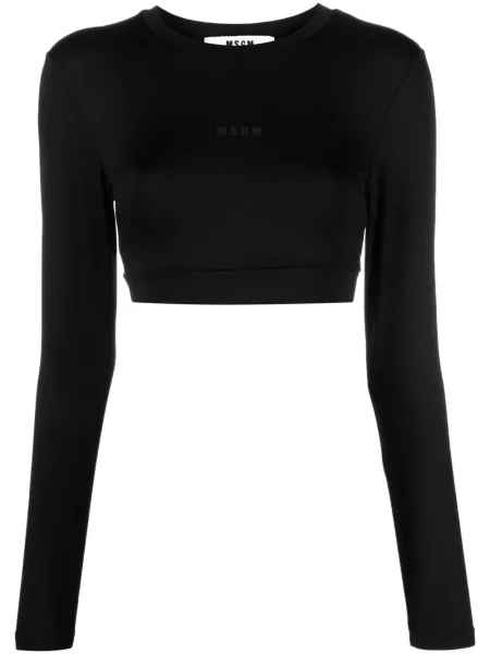 Cropp top Msgm cu imagine negru