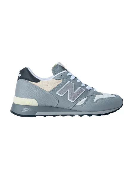 Sneakersy New Balance skórzane szare