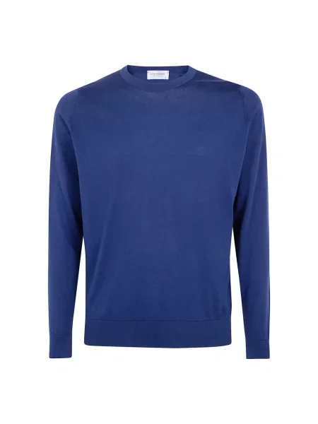 Sweter John Smedley niebieski