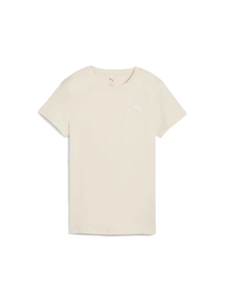 Футболка PUMA Ess Small No. 1 Logo Tee молочний комбінований верх