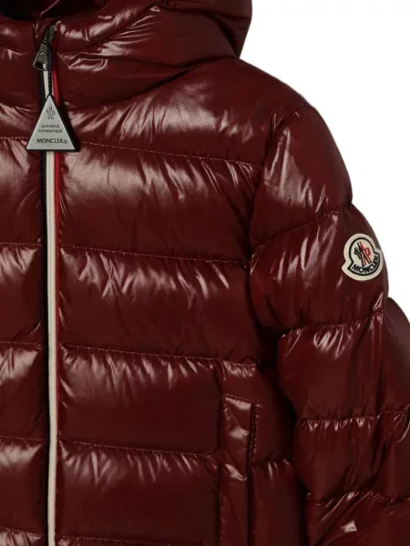 Kurtka dziecięca Moncler Enfant czerwona
