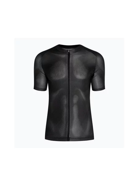 Велофутболка HIRU Core Light повністю чорна