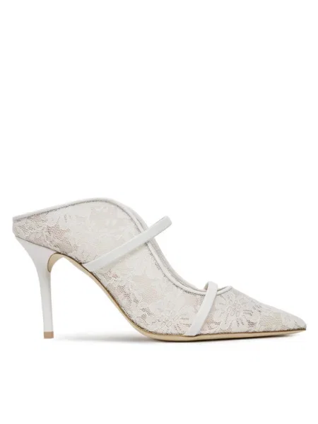 Papuci Malone Souliers alb