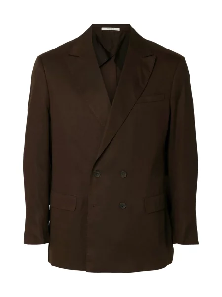 SELECTED Sacou SLHKIM închis maro