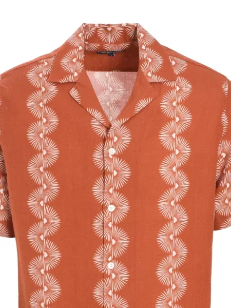 Риза Frescobol Carioca с принт оранжево