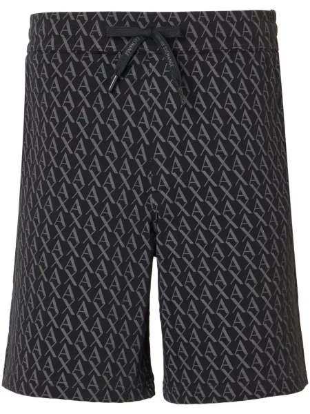 Pantaloni scurți Armani Exchange negru