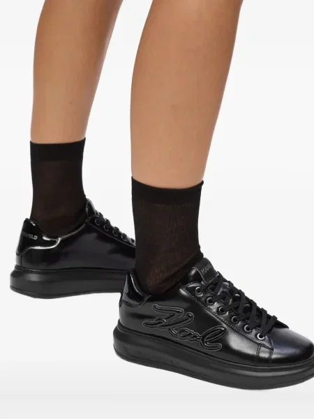 Sneakerși Karl Lagerfeld negru
