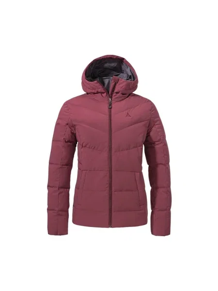 Páperová bunda Schöffel fialová