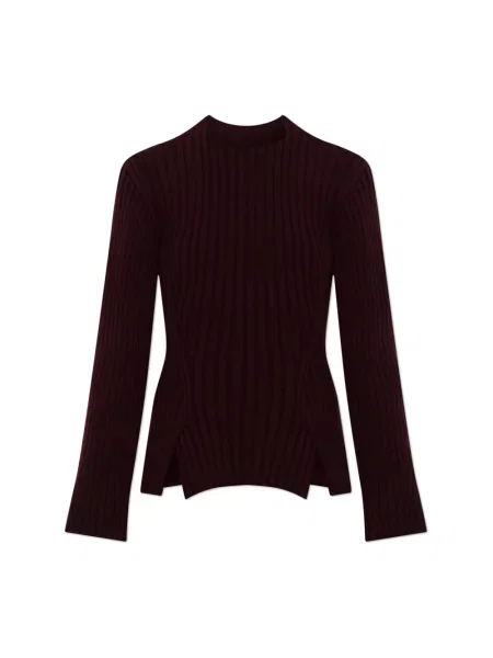 Sweter Victoria Beckham wełniany czerwony