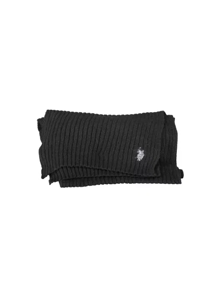 Szal U.s Polo Assn. wełniana czarna